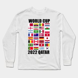 2022 Qatar World Cup Long Sleeve T-Shirt